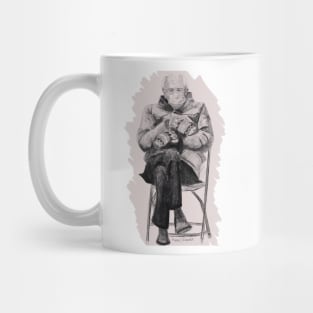 Bernie in Mittens Mug